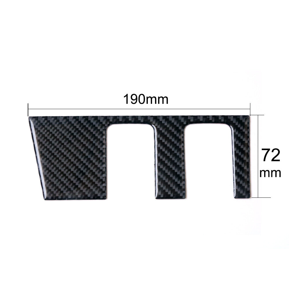 Carbon Fiber Power Outlet Sticker Trim Cover for Honda for Civic Coupe 2013-2015
