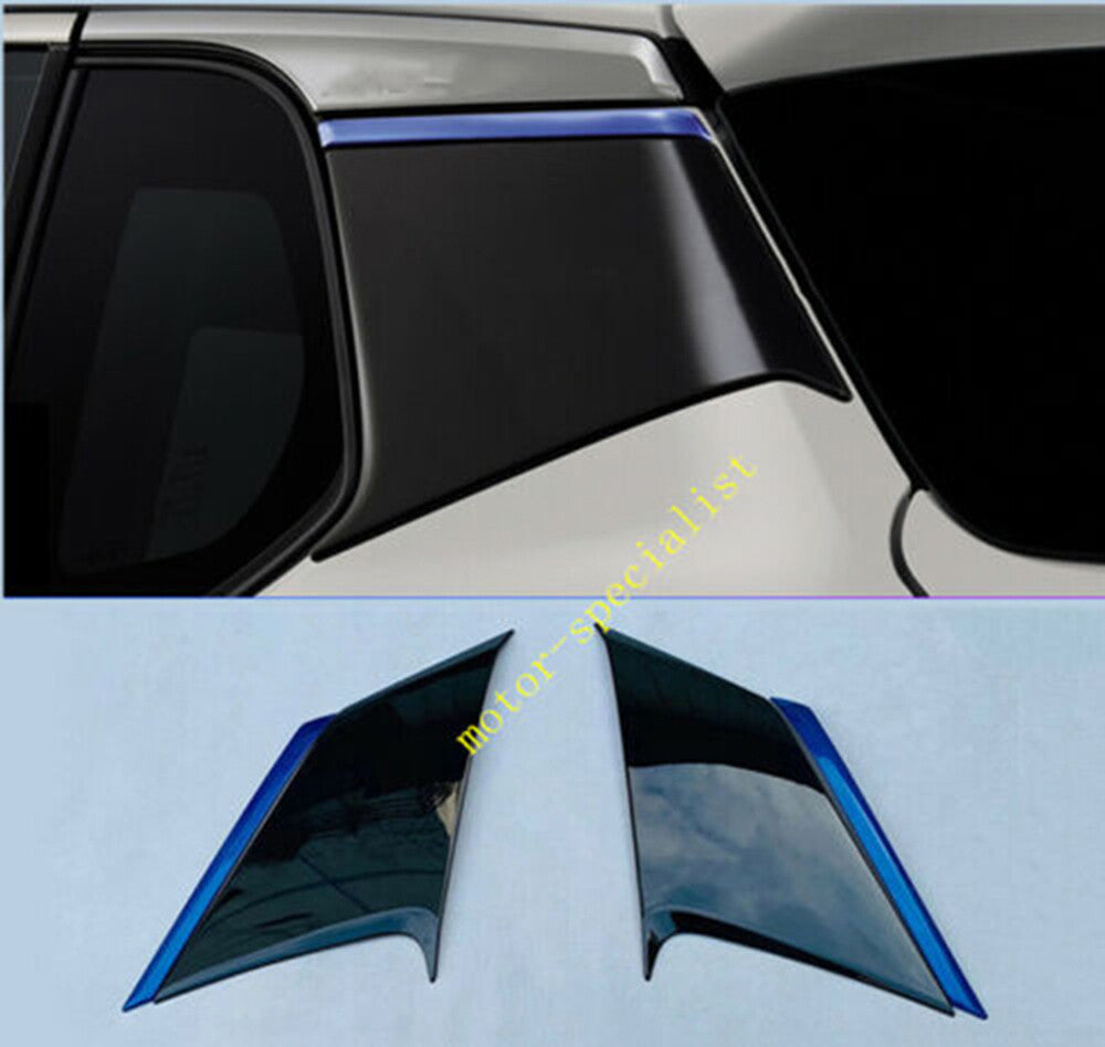 Rear Spoiler Wing Side Beveled Window Cover for Toyota for Corolla Cross 2020-2023