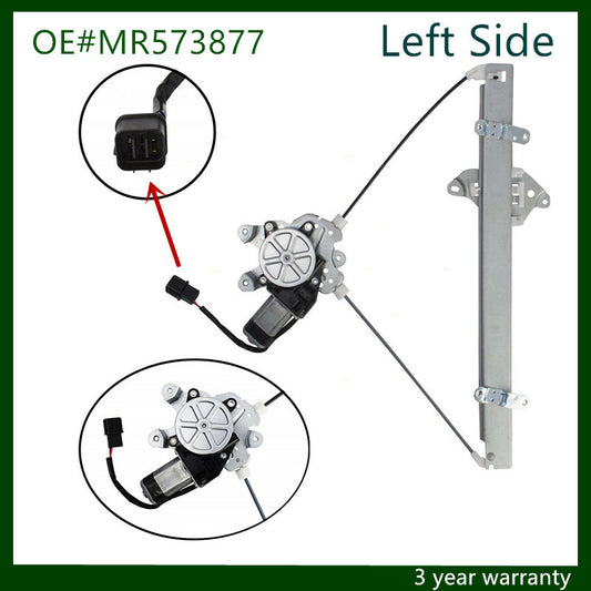 Front Left for Mitsubishi Outlander 03-06 MR573877 Window Regulator + Motor 2.4L