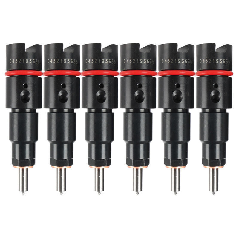 6X 0432193635 Fuel Injectors for Dodge for Ram 2500 1998.5-02 24V 5.9L 1003