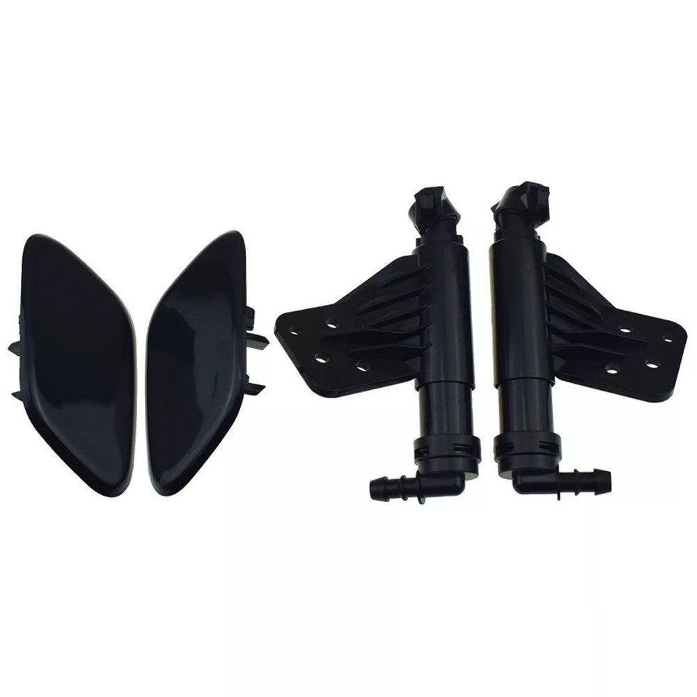 4X Headlight Washer Cover w/Telescopic Spray Nozzle For 2016-19 Sportage IV KX5