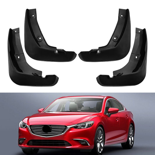 4PCS Mud Flaps Splash Guards Fender Mudguard for MAZDA 6 GJ 2013 2014 2015-2019