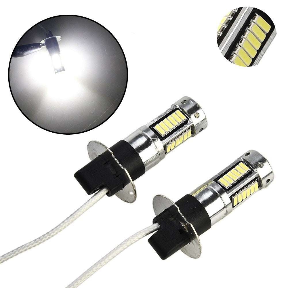 1800LM Fog Light DC 12V-24V Replacement Part H3 Bulb Converter (New)
