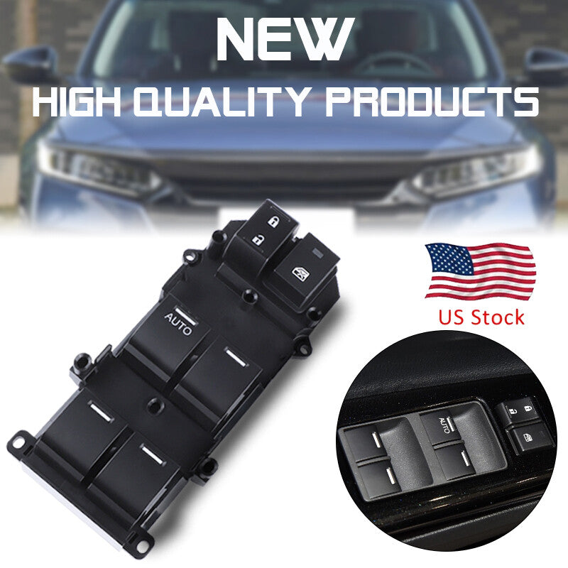 Left Front Driver Master Power Window Switch For 2013-2016 for Honda Accord Sedan