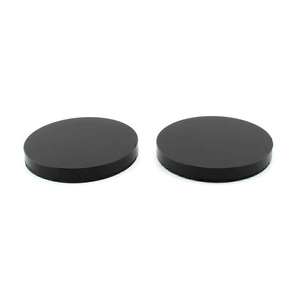 2PCS Motorcycle Handlebar Riser Top Clamp Decoration Cover for Harley Black