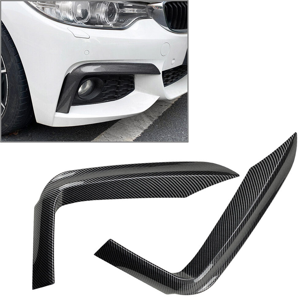 Front Bumper Lip Splitter Spoiler Fit for BMW 4 Series F32 F33 F36 M Sport 2014-20