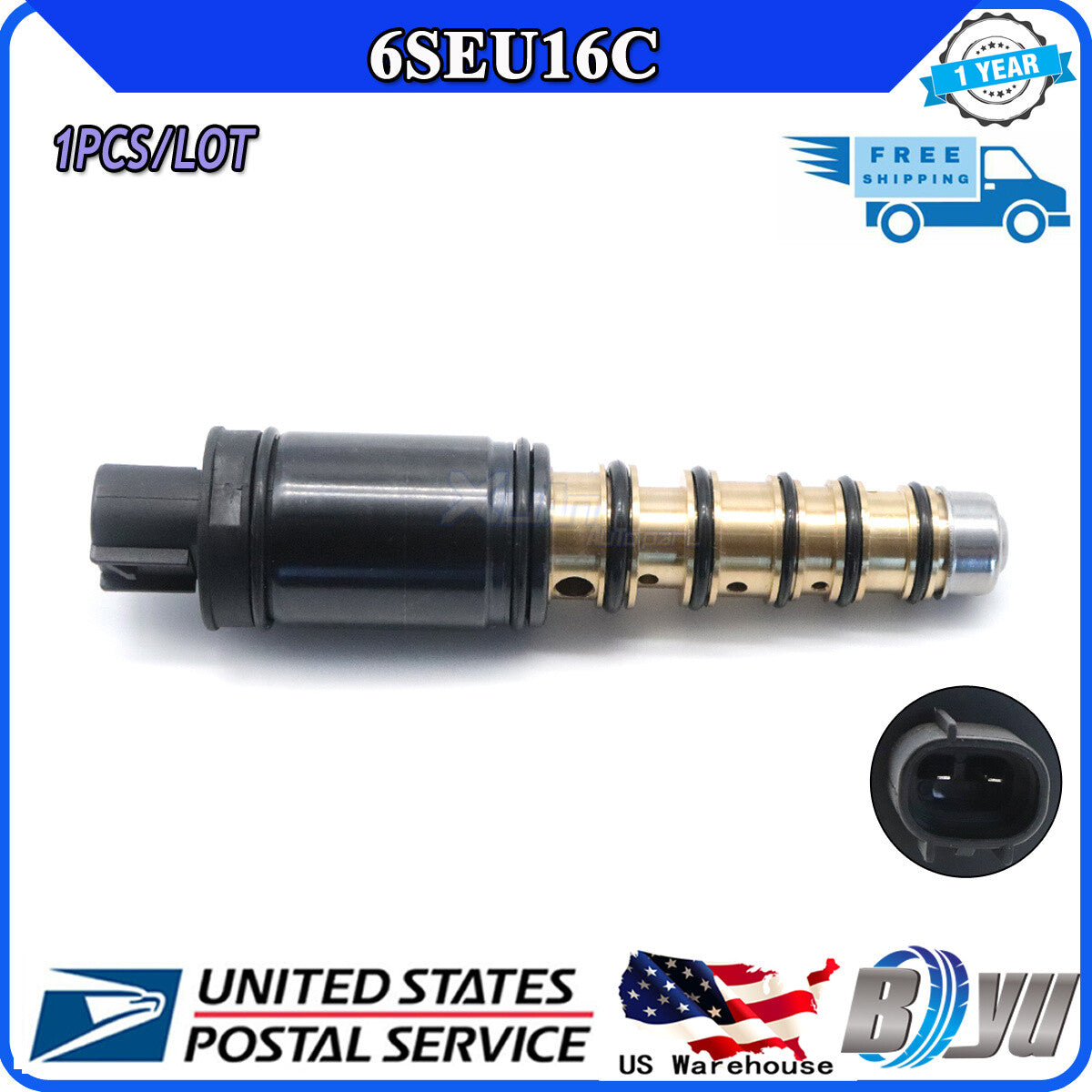 new air conditioning compressor electronic valve suitable for Toyota for Camry RAV4 2.4L CV47 2007-2009 USA.