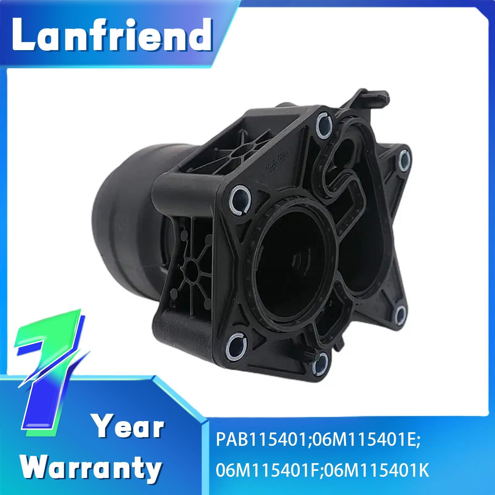 Cast Oil Filter Housing M12 Ports Fit 06M115401E High Pressure