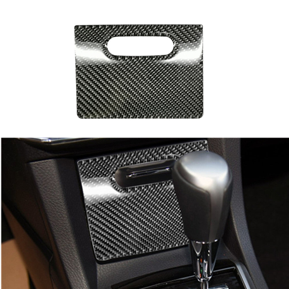 Carbon Fiber Cigarette Lighter Panel Cover Trim for Toyota for Corolla 2014-2018