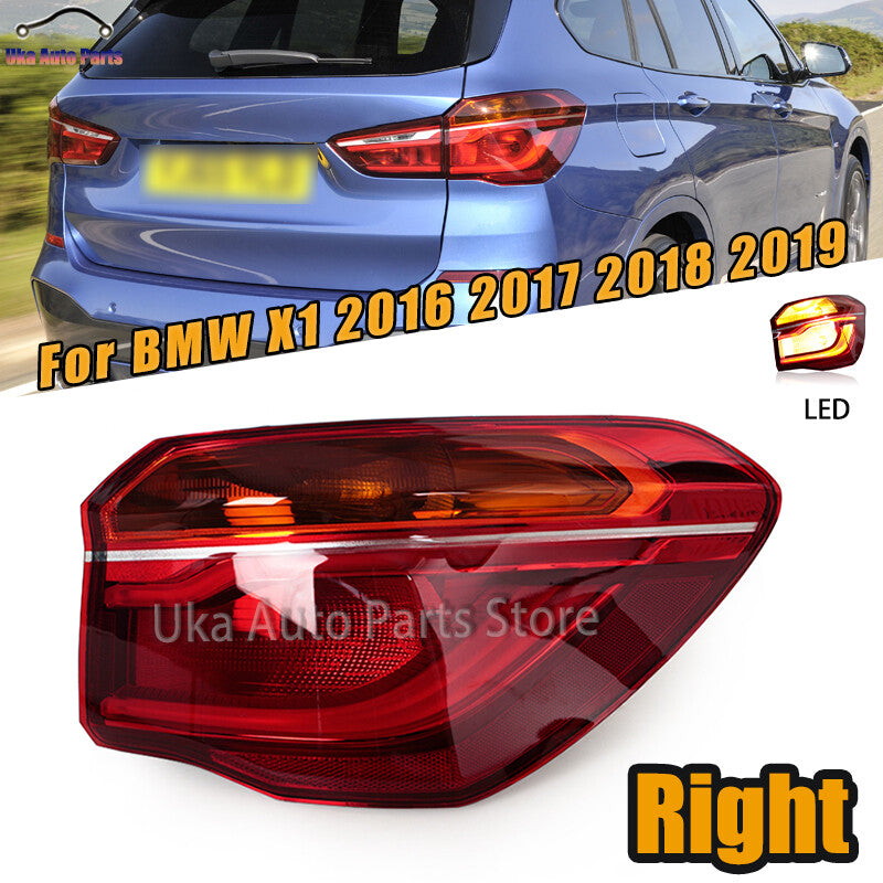Right Outerside LED Tail Light Rear Brake Stop Lamp for BMW X1 2016-2019