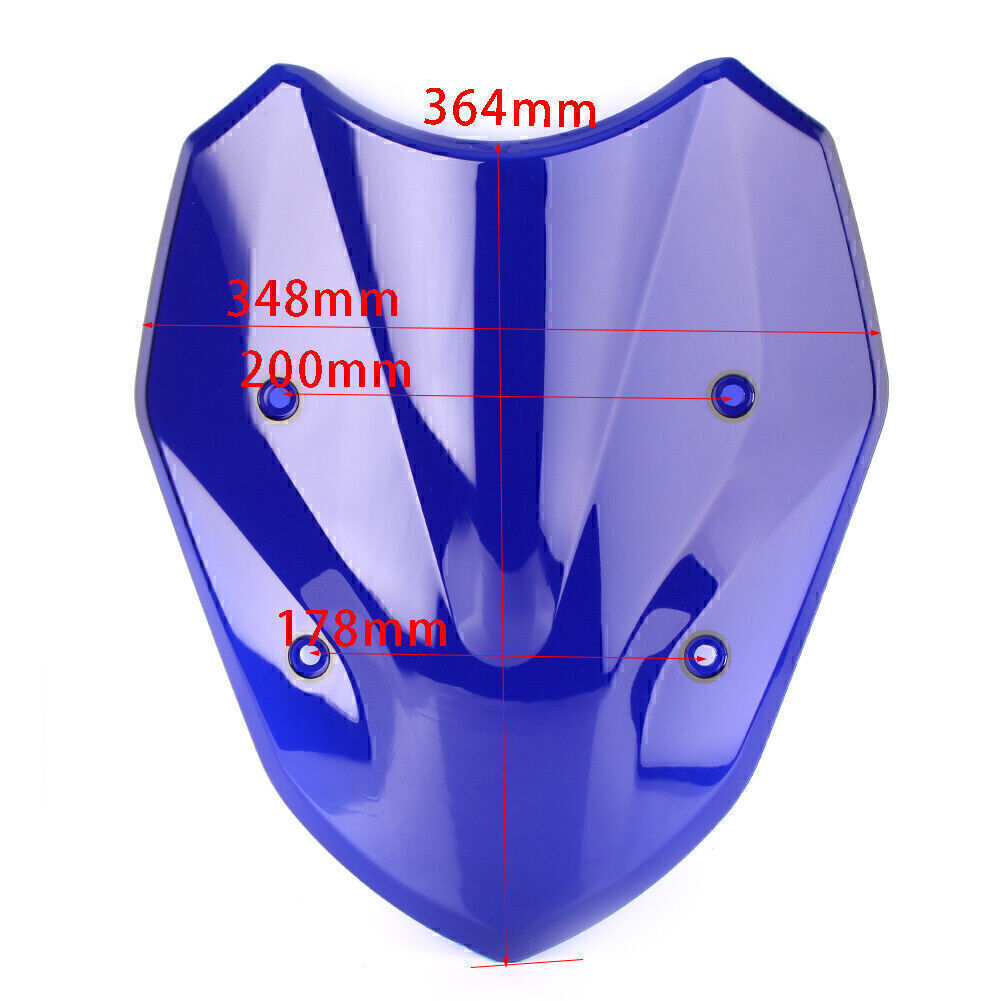 Fit for BMW S1000XR 2014 - 2018 Silver Windshield Wind Screen Motorcycle UK