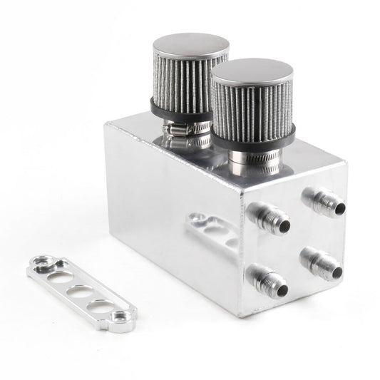 4Port AN10 Engine Oil Catch Can Tank kits for Honda for Civic 92-00 w/air filter