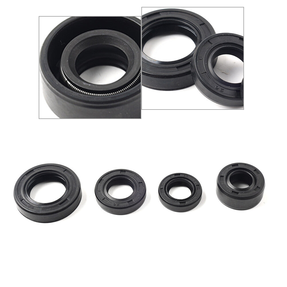 Engine Oil Seals Set Seal Kit4PcsFor for Honda S90 CS90 CT90 CL90 SL90 ST90