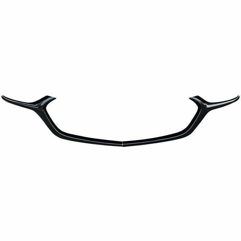 Glossy Black Front Bumper Grills Moulding Cover Trim for Mazda 3 Axela 2019-2024