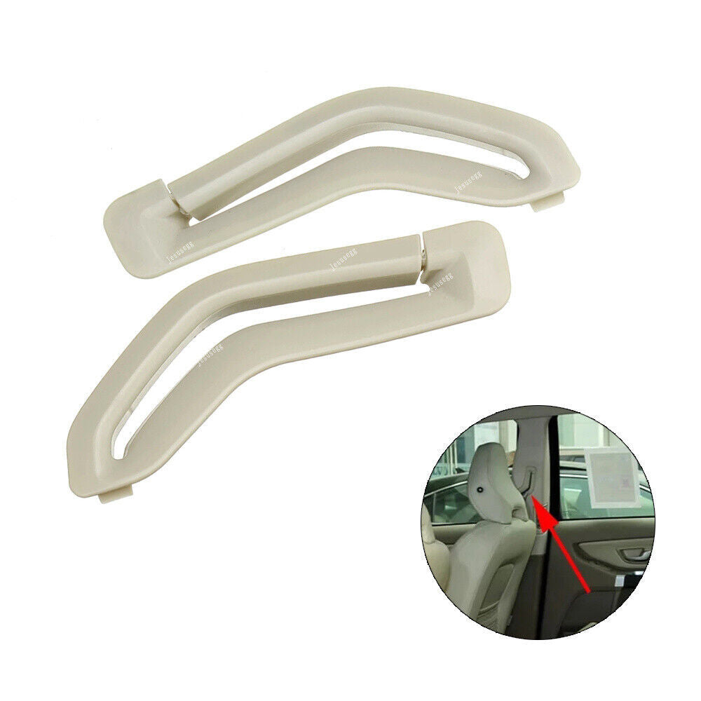 2pcs Front Side for Seat Belt Trim Cover Cap Fit for Volvo S60 S80 V70 XC90 39885875