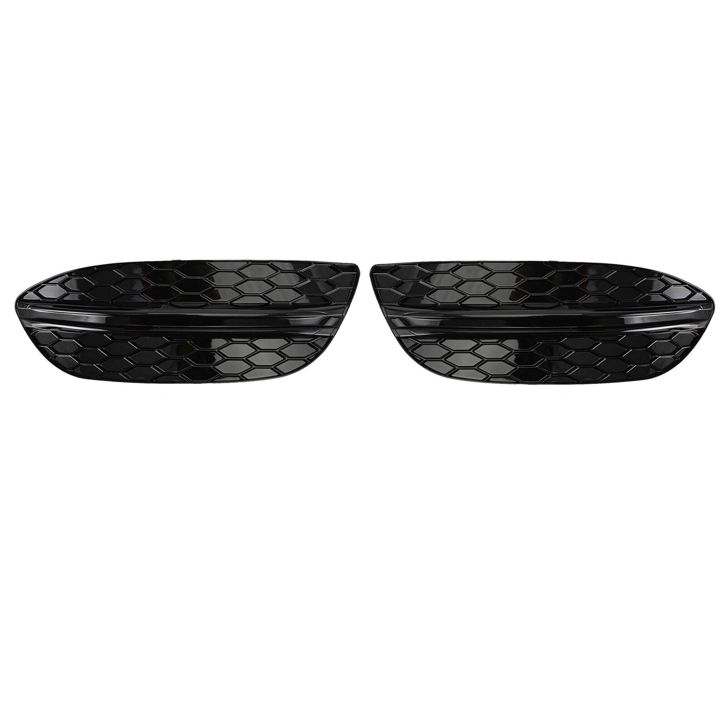 Two fog light grille cover trim pieces for lower part of 15-18 for Mercedes-Benz W205 14475205