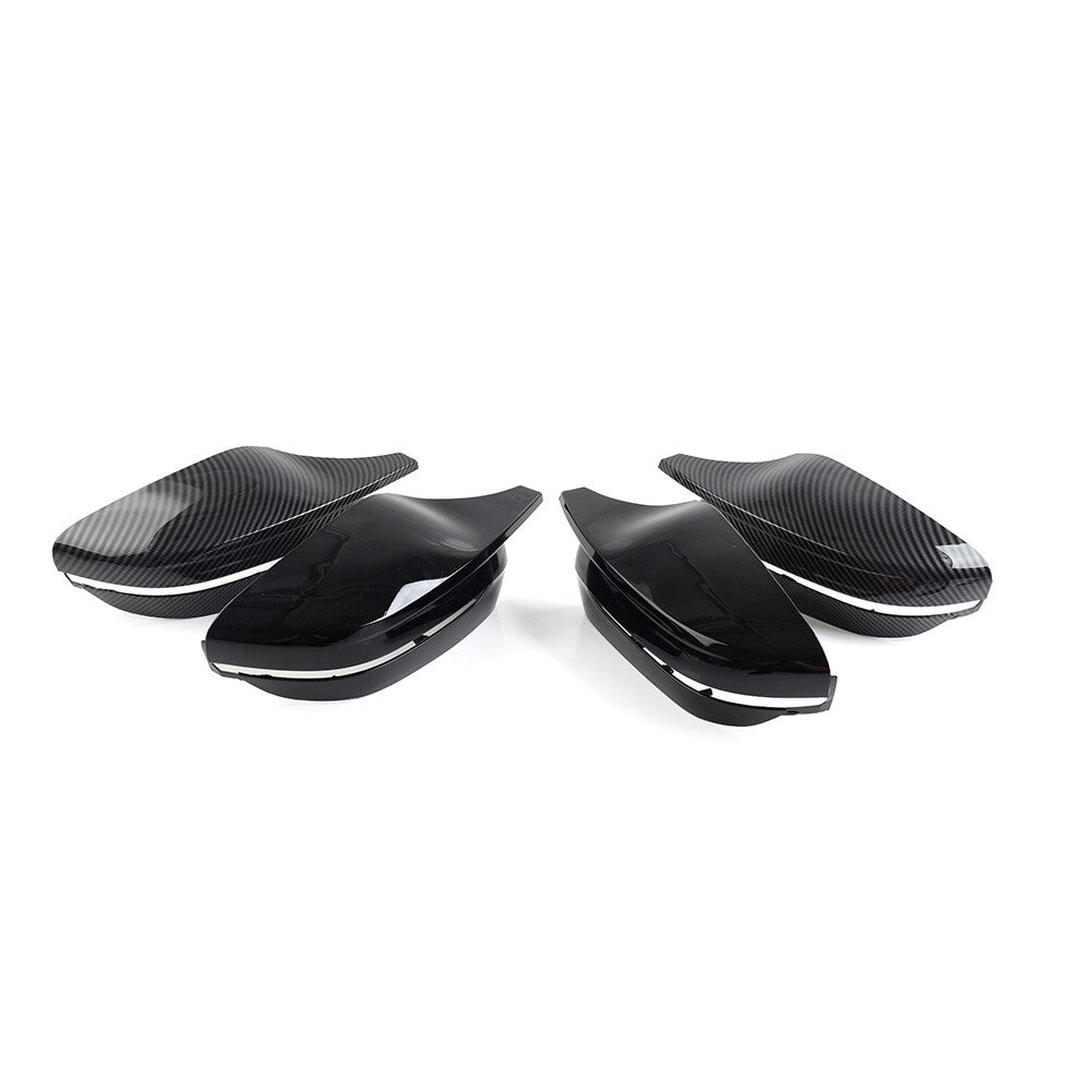 M Style Side Wing Rearview Mirror Cover Cap for BMW 3 4 5 6 7 8 Series G20 G22