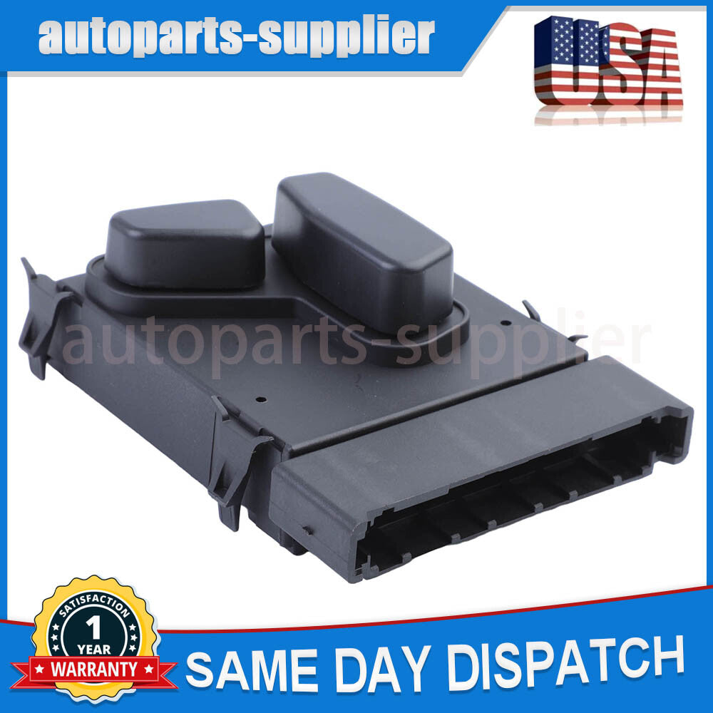 The power for seat switch is located on the front left of the 2015-19 for Dodge for Challenger and 2008-2012 for Jeep Liberty.