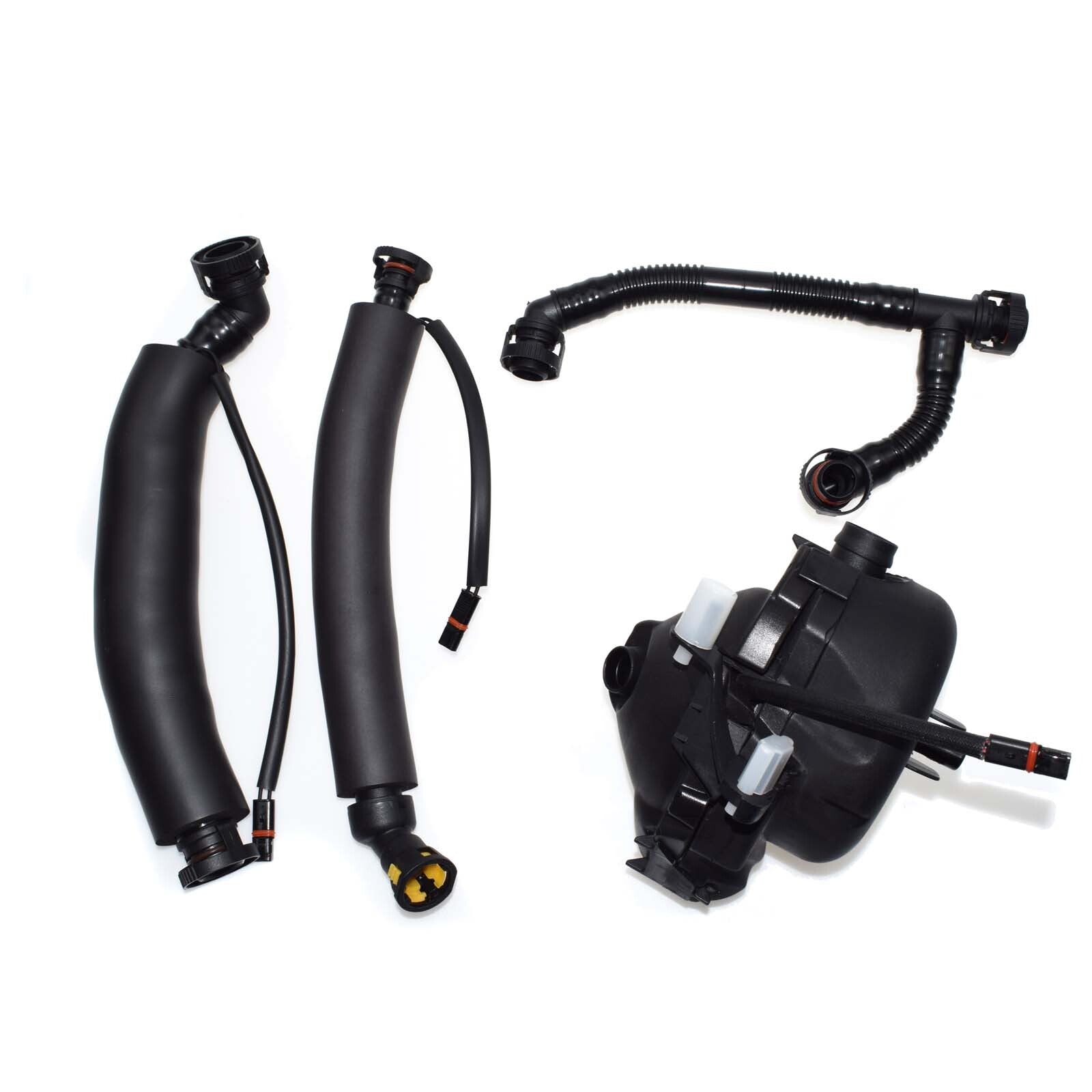3Pcs Crankcase Breather Hoses Oil Separator Kit for BMW N52 11617559530