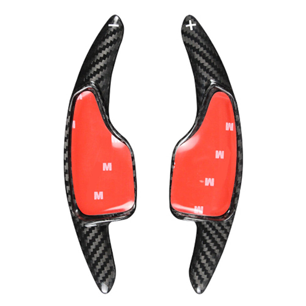 Steering Wheel Shift Paddle Fit for Chevrolet Camaro 2016-22 Carbon Fiber Black