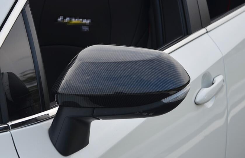 for Toyota for Corolla 2019-2023 Carbon Fiber Side Door Rearview Mirror Cover Trim