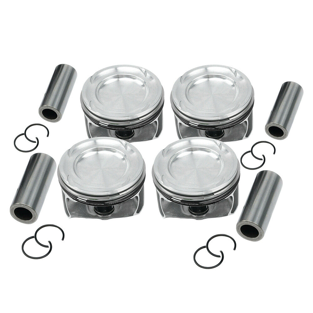 Rebuild Gasket Seals Kit w/ 4pcs Connecting Rod Pistons Rings Set for C300 W205