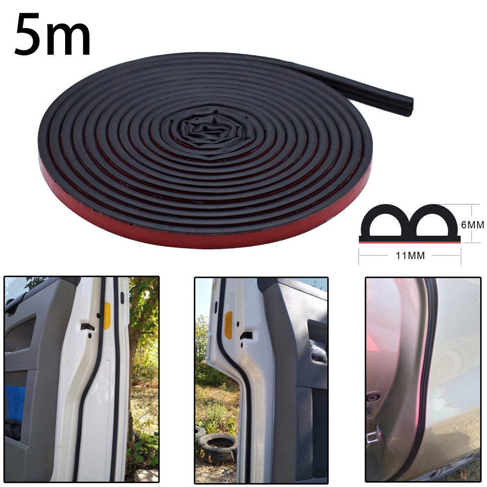 5 m for VW T4 T5 T6 door rubber door seal rubber seal self-adhesive sealing tape