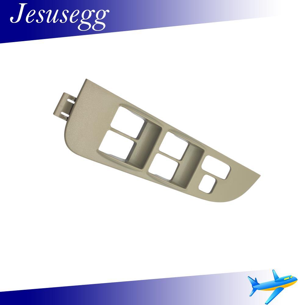 Beige Driver Side Master Power Window Switch Bezel Trim for Toyota for Corolla 98-02
