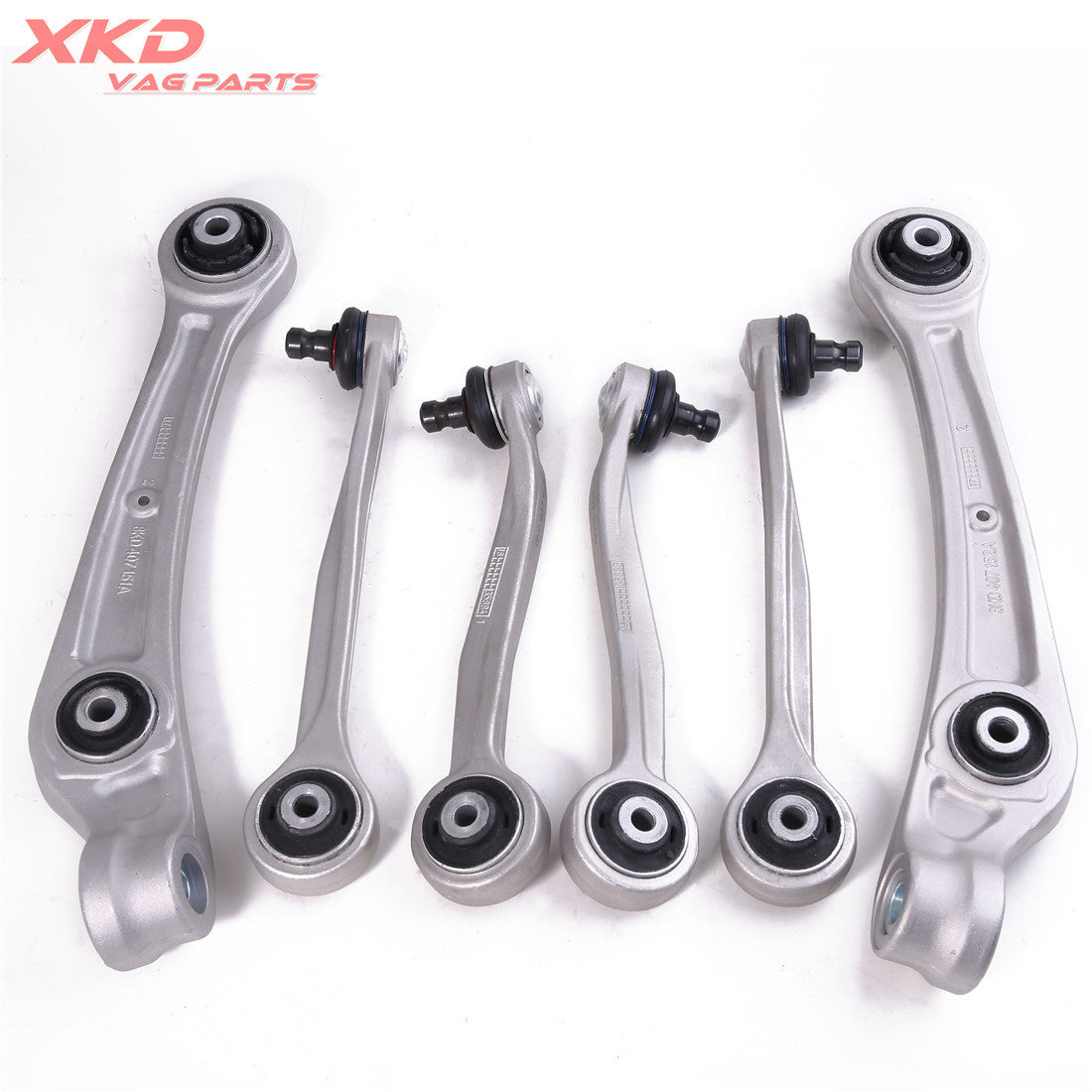6  Front Upper Control Arm Kit for Audi A4, A5, Q5 8K0407505A 8K0407506A