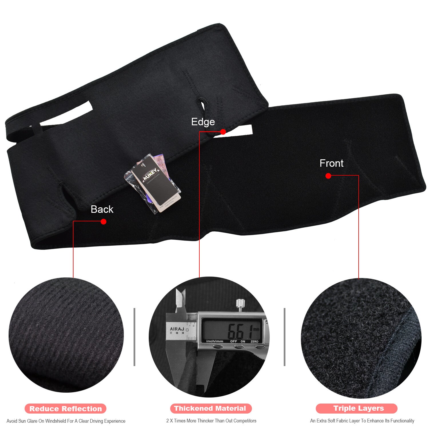 Dash Mat Dashmat For Landcruiser 70 76 78 79 Series 09-2020 2019 Dashboard Cover