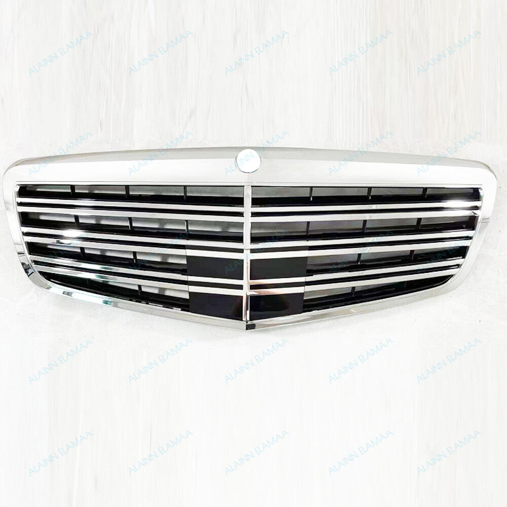 Front Bunper Radiator Grille Fits for Mercedes for Benz S W221 S350 S500 2010-2013