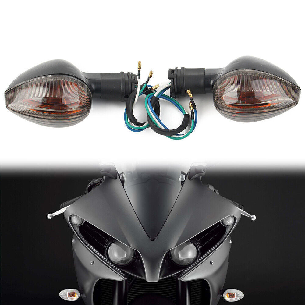 Fit for Yamaha R1 2004-2006 R6 2003-2006 Brown Motorcycle Turn Signal Light Blinker