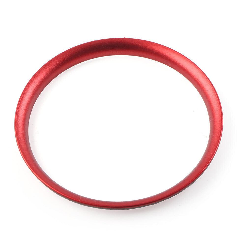 for VW for Passat B8 2016-2019 Interior Central Console Clock Frame Ring Trim Red UK
