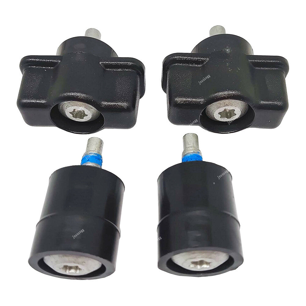 Set of 4 BOX Handle and Grommet Kit 68054997AB 68054996AA for RAM 1500-3500