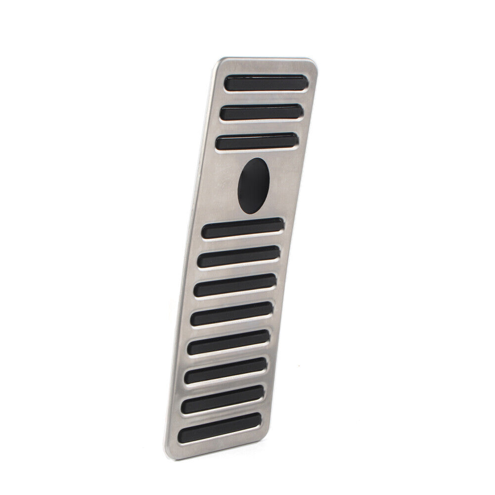 LHD Stainless Steel Footrest Pedal Plate Pad Cover for Maserati for Levante 2017-21