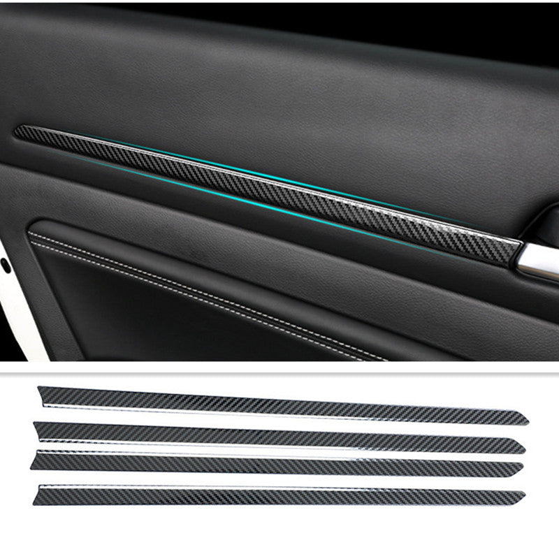 Carbon fiber interior door molding trim for Nissan Altima 2019 - 2023