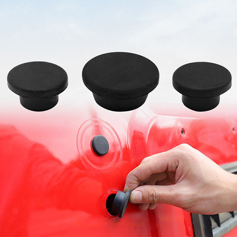 Tailgate Delete Plug Set Rubber for Jeep for Wrangler JK Rubicon Sport Sahara 07-17
