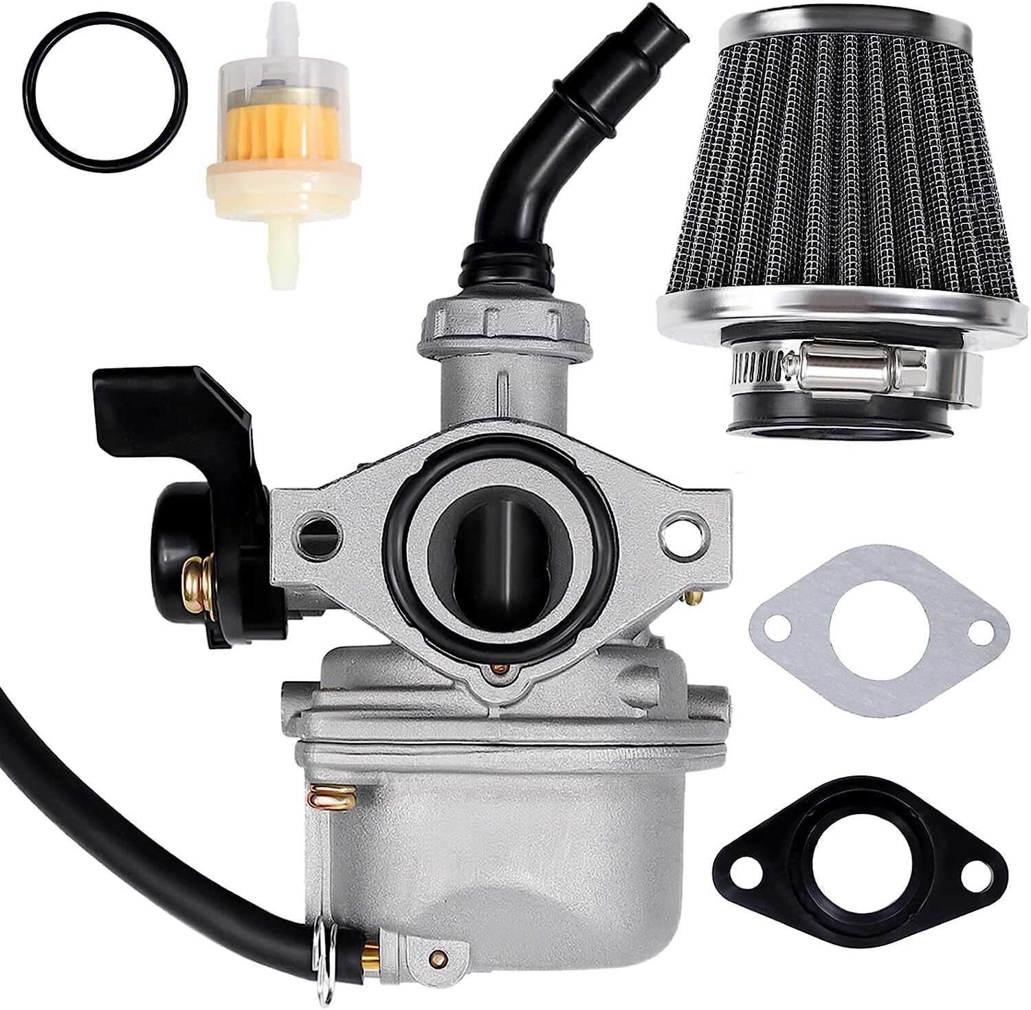 PZ19 Carburetor 35mm Air Filter for Honda ST70 NH80 CT110 CT70 Trail 1971-1982