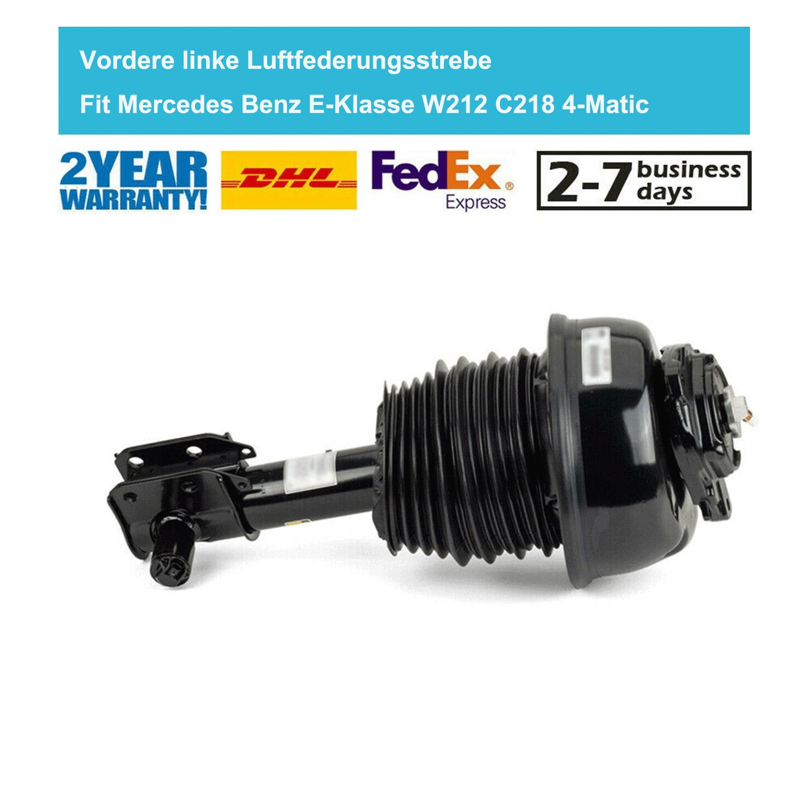 Front Left Air Suspension Strut ADS for Mercedes Benz W212 W218 4MATIC 2010-2016
