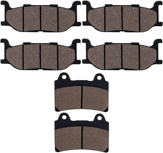 Front Rear Brake Pads for Yamaha Royal Star 1300 XVZ1300 2005-13, Midnight 2003