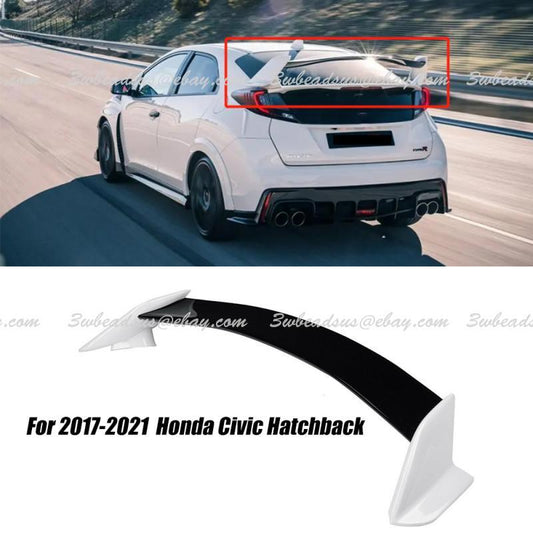 For 2017-21 for Honda for Civic Hatchback Sport Spoiler Type R Spoiler Rear Trunk Wing