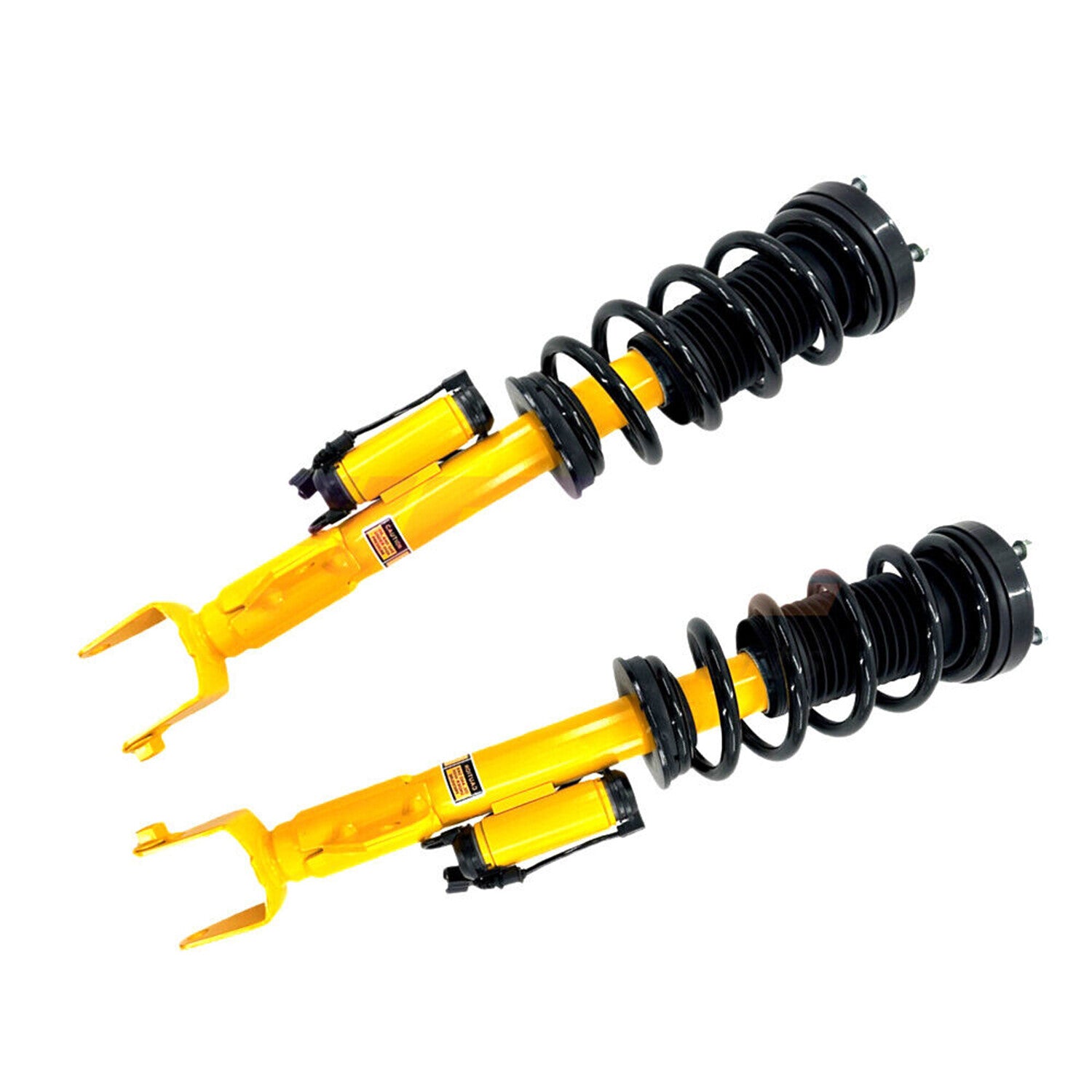 Four front and rear shock absorbers adaptive fit for Infiniti Q50 Q60 Sport RWD 2016-2024