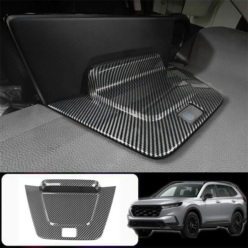 for Honda CR-V CRV 23-2024 Carbon Fiber Center Console Navigation Panel Trim 1X