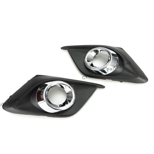 for Mazda 3 2014-2016 Clear Lens Fog Driving Light w/Bezel Wires Switch