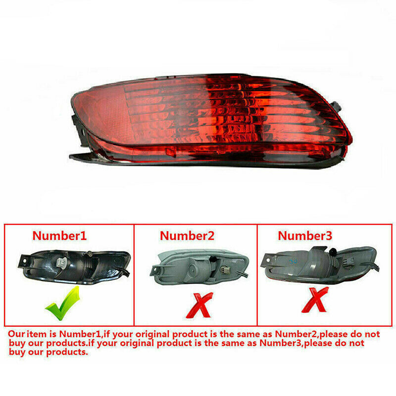 Left for Lexus RX300/330 2003 2004-2008 Rear Bumper Tail Light Signal Lamp