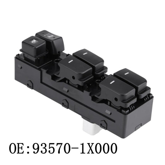 Driver Side 93570-1X000 935701X000 Power Window Master Switch Button Fit for KIA