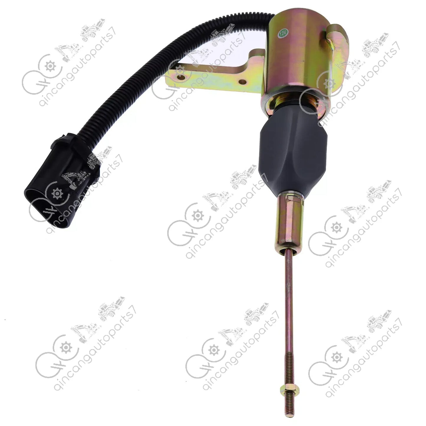 Fuel Shutdown Solenoid Valve 1820453C91 SA-4338-24 for Navistar Woorward