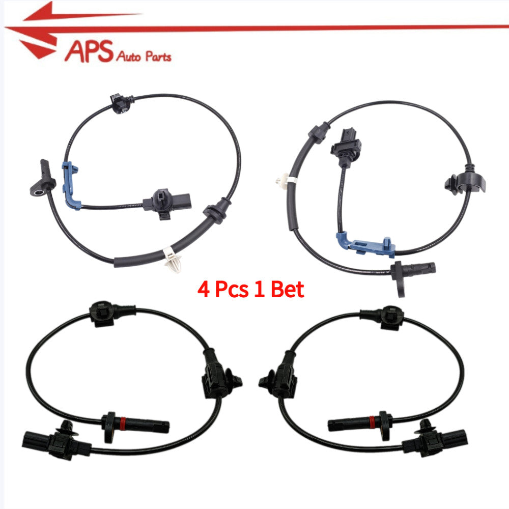 4-piece kit, 1 piece for Honda CRV CR-V 12-16 ABS wheel speed sensor 57450-T0A