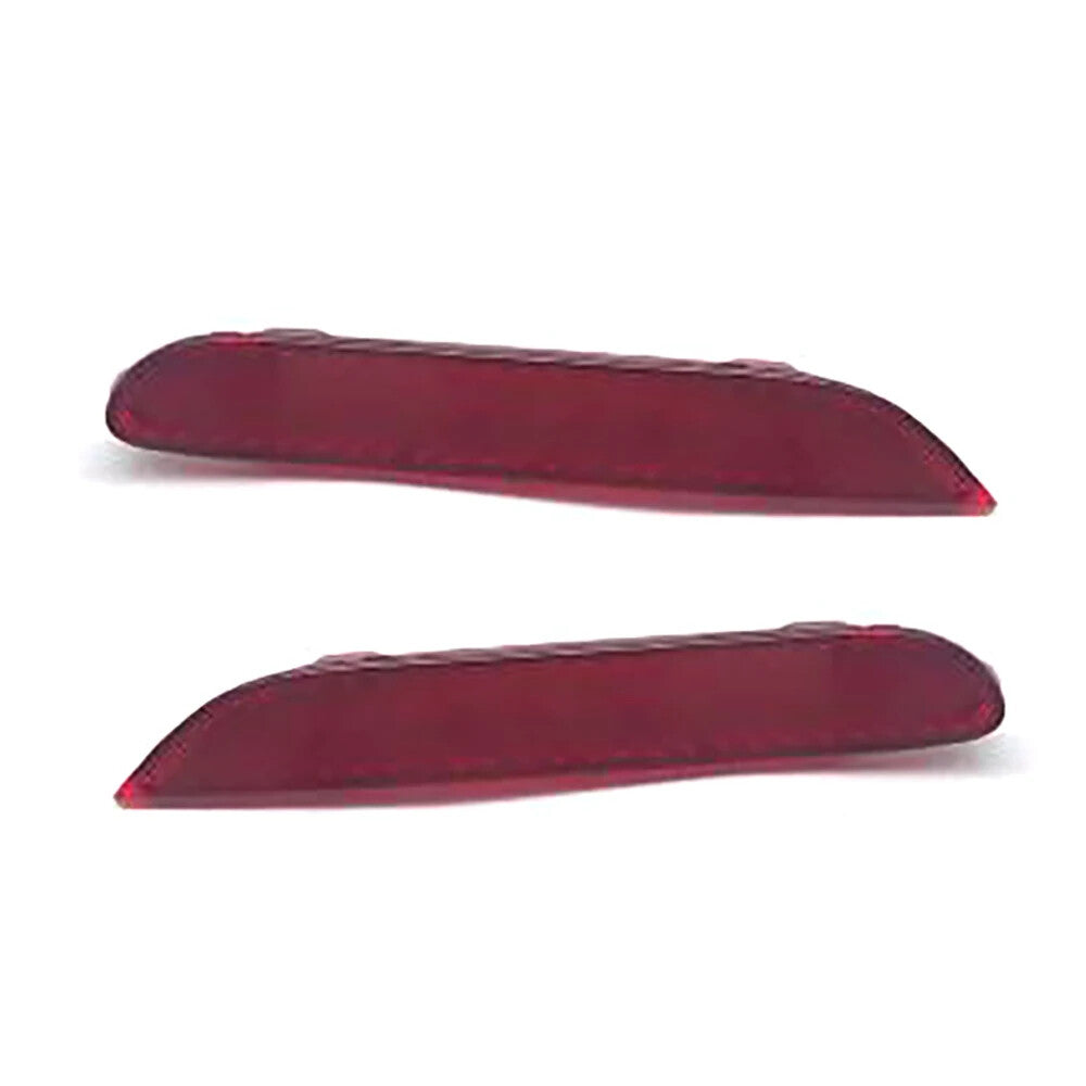 1 Pair Rear Bumper Reflector Brake for Infiniti Q50 QX56 for Nissan Red Lens
