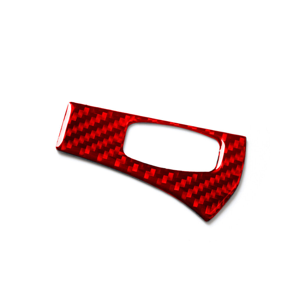 for BMW Z4 E89 2009-2016 Red Carbon Fiber Interior Ignition Switch Cover Trim